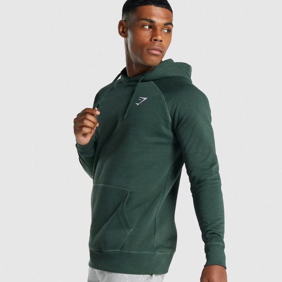 Gymshark Green Crest Hoodie - Picture 5 of 5
